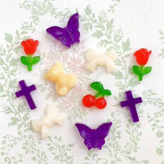 UV Silicone Resin Mold / Mini Motifs for Resin and Nail Art